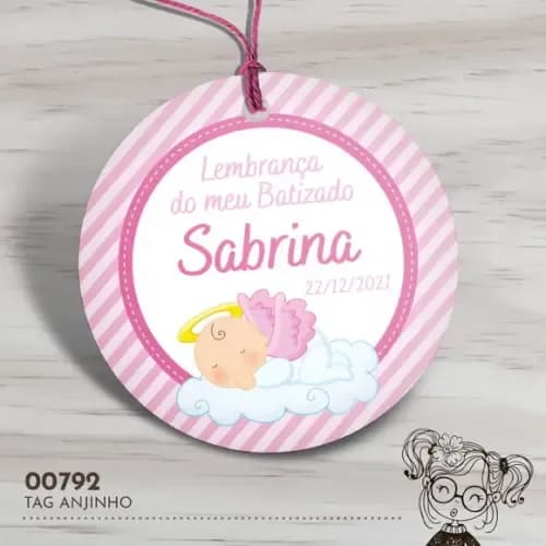 Tag Redonda Anjinho - 00792