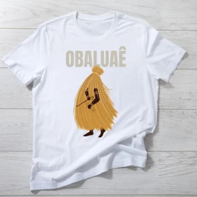 Camiseta Obaluaê - Atotô, Força e Cura