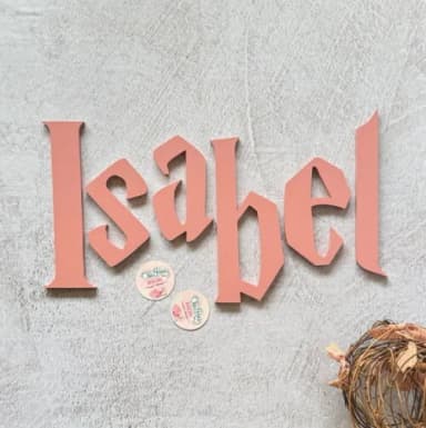 Harry Potter Letras Decorativas de Parede -festa Infantil