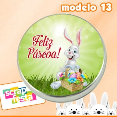 Latinhas Personalizadas Festa Páscoa