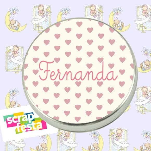 Lembrancinhas de Maternidade Nascimento Menina