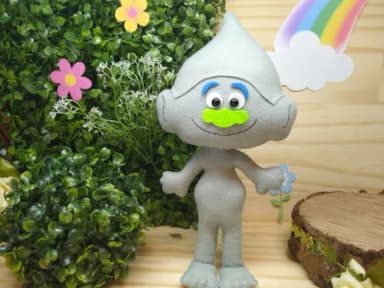 Trolls de Feltro - Guy Diamond