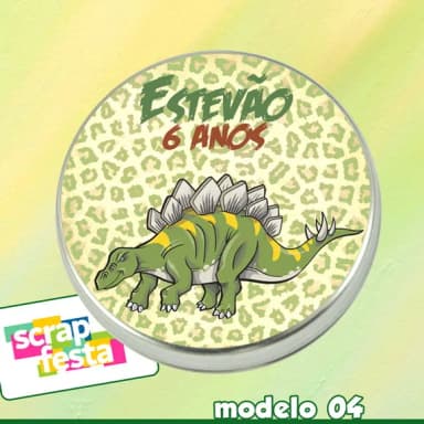 Latinhas Personalizada Festa Dinossauro