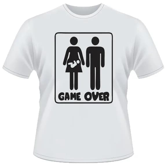 Camiseta Game Over