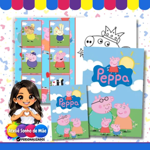 Album de Figurinhas Personalizados