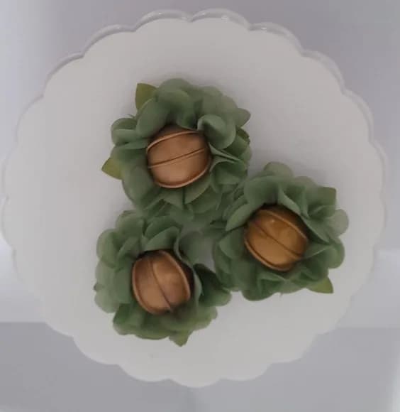 Forminhas para Doces Verde Oliva
