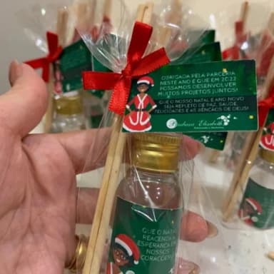 Brinde Corporativo Mini Aromatizador com Logo Natal