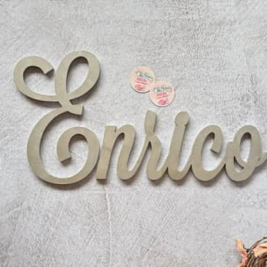 Nome de Parede em mdf - Decoração Bebê e Infantil