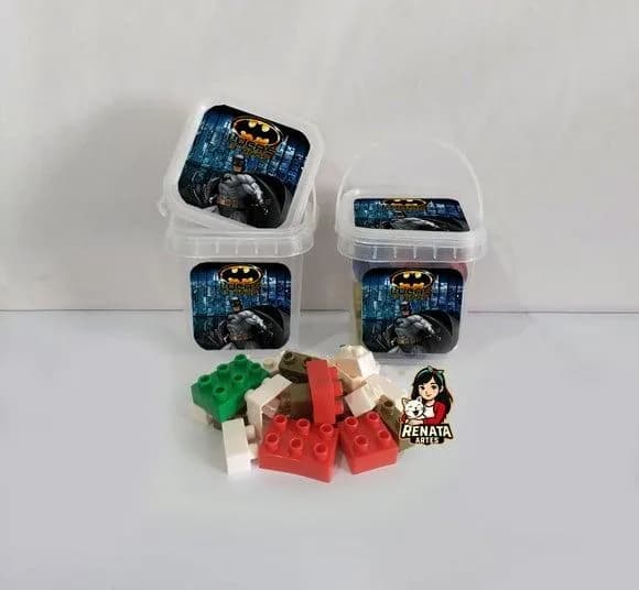 Monta Monta no Baldinho Personalizado Batman