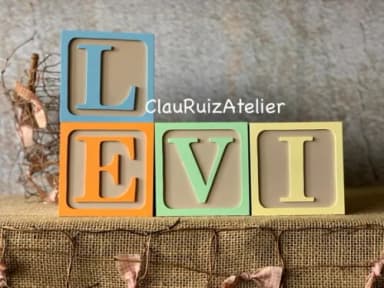 Cubos Personalizados Candy Colors 10x10cm