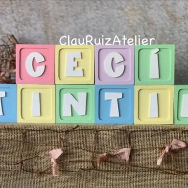 Candy Pocoyo - 8x8cm Chá Revelação