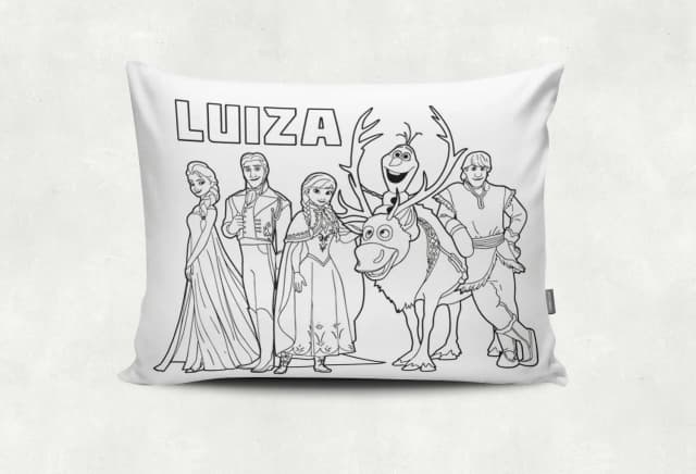 ALMOFADINHA DE PINTAR FROZEN