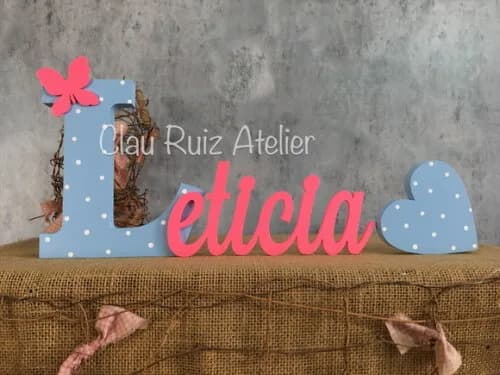 Jardim Encantado - Nomes Personalizados + Borboleta