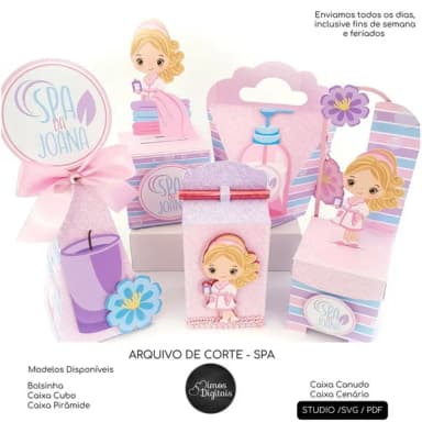 Kit 30 Lembrancinhas Spa