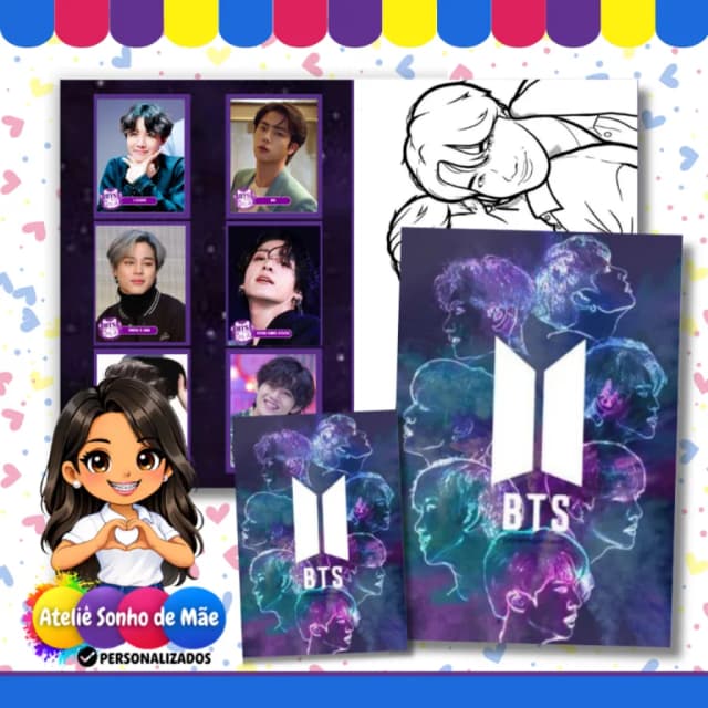 Album de Figurinhas Personalizados