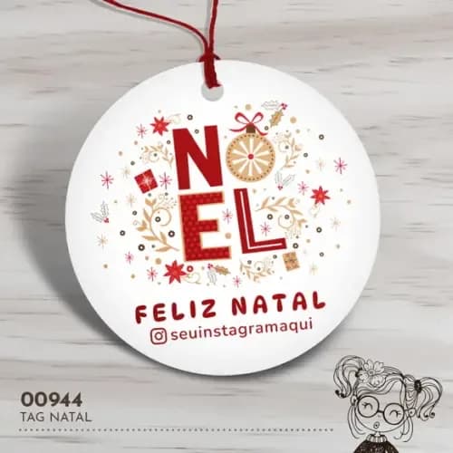 Tag Redonda Natal - 00944