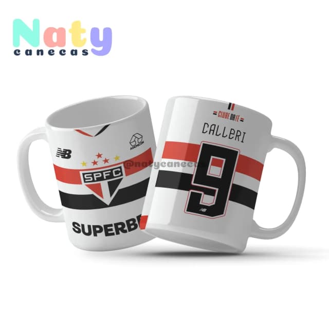Caneca Personalizada Futebol São Paulo