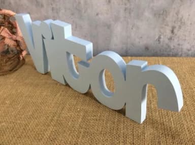 Letras Decorativas - nome em MDF