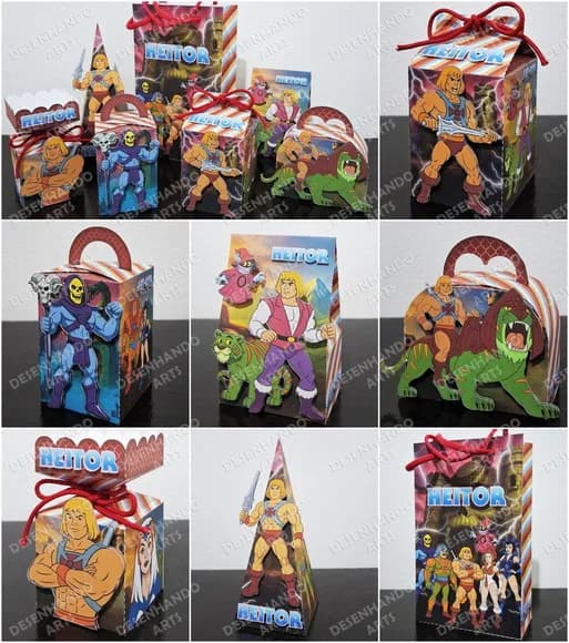 Kit 30 Lembrancinhas He- Man
