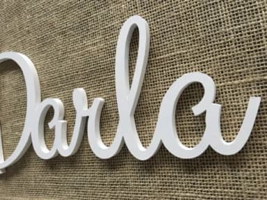 Letras Decorativas Nomes de Parede