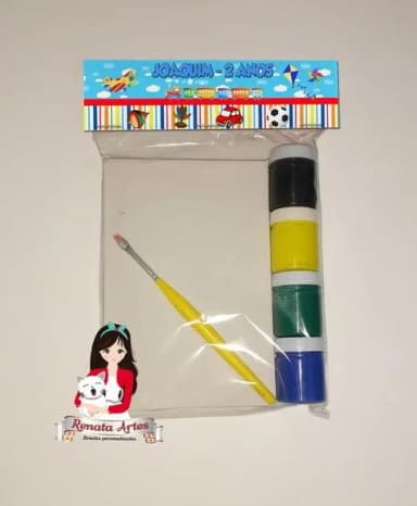 Kit Pintura Personalizado Brinquedos Antigos