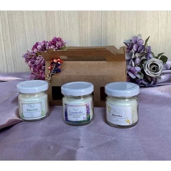 Velas Aromáticas Kit de (3 Unid.)