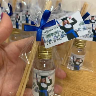 Mini Aromatizador Lembrancinha Formatura com Foto