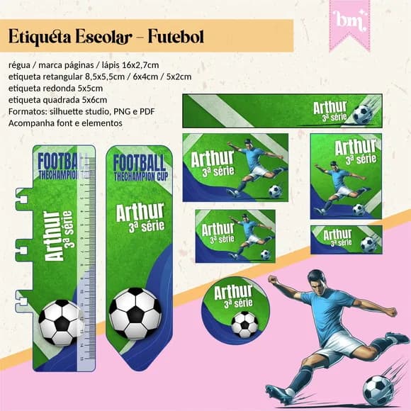 60 Etiquetas Escolares