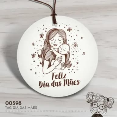 Tag Redonda Dia das Mães - 00598