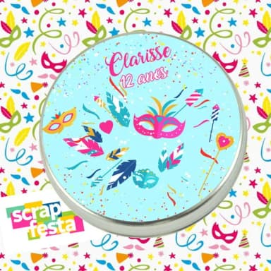 Latinhas Personalizadas Festa Carnaval