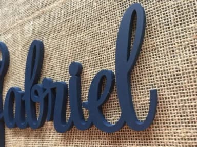Letras Decorativas Nome De Parede