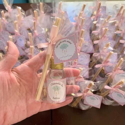 Lembrancinha Maternidade Aromatizador Chuva de Bençãos