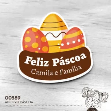 Adesivo Especial Páscoa - 00589