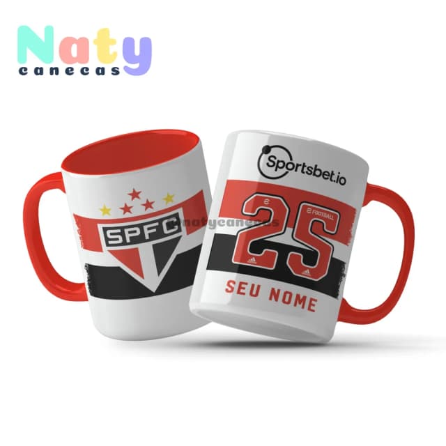 Caneca Personalizada Futebol São Paulo