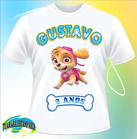Camiseta Patrulha Canina 02