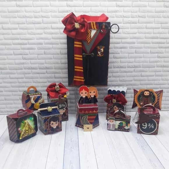 Kit 60 Lembrancinhas Harry Potter