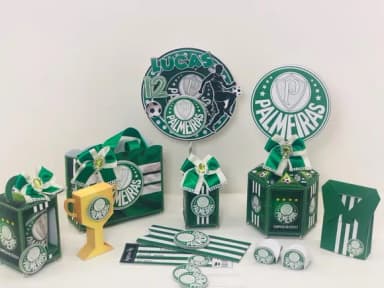 Kit 30 Lembrancinhas Palmeiras