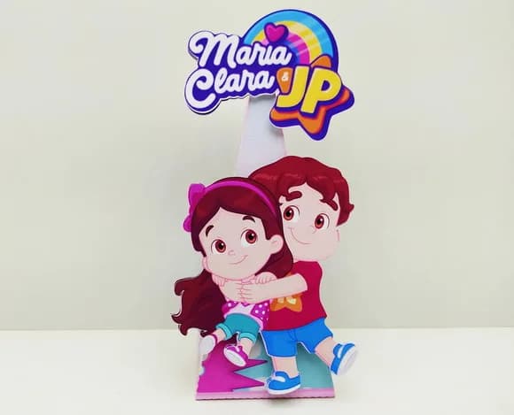Kit 60 Lembrancinhas Maria Clara e Jp