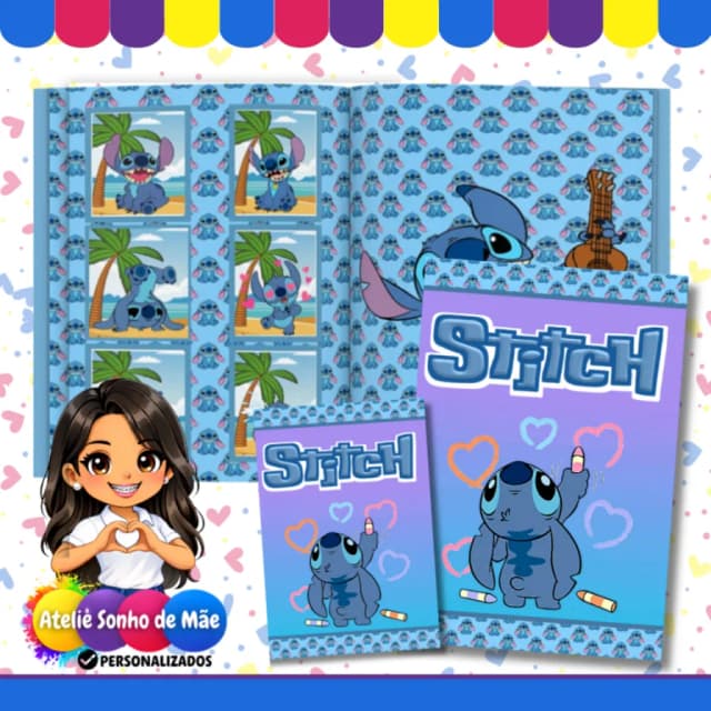 Album de Figurinhas Personalizados