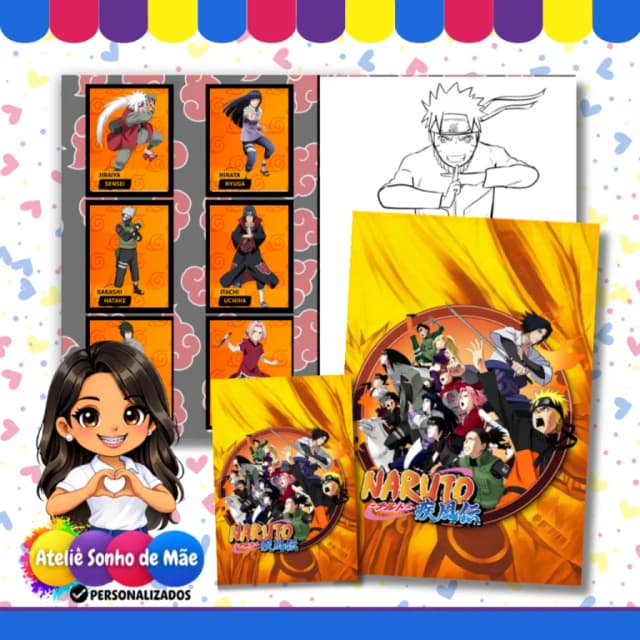 Album de Figurinhas Personalizados