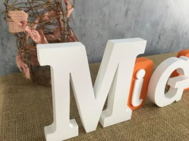 Letras de MDF -Nomes Blocos