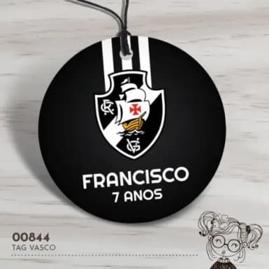 Tag Redonda Vasco - 00844