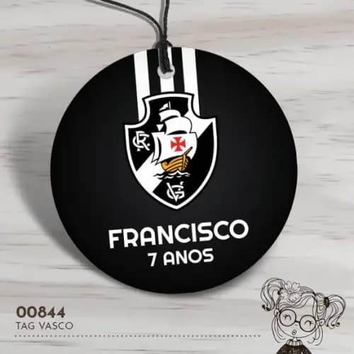 Tag Redonda Vasco - 00844