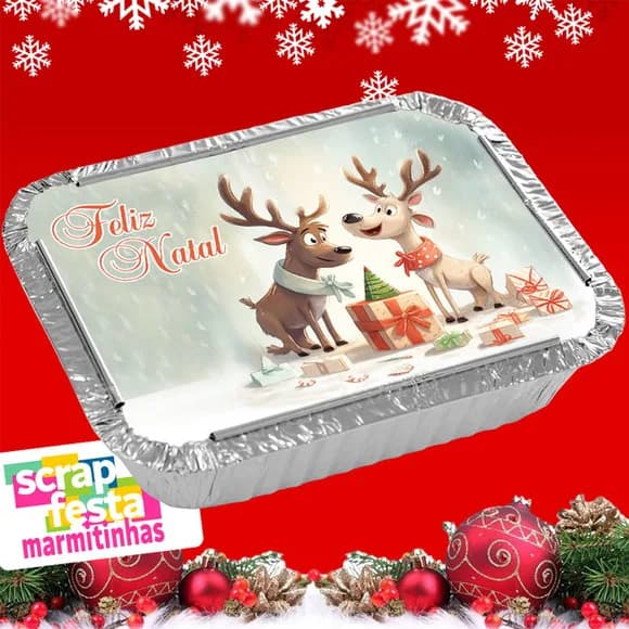 Marmitinhas para Lembrancinhas de Natal