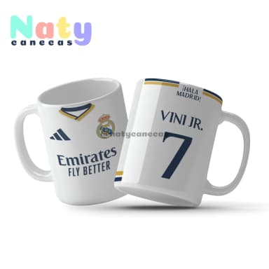 Caneca Personalizada Futebol Real Madrid