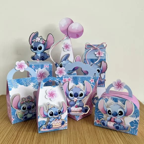 Kit 60 Lembrancinhas Stitch
