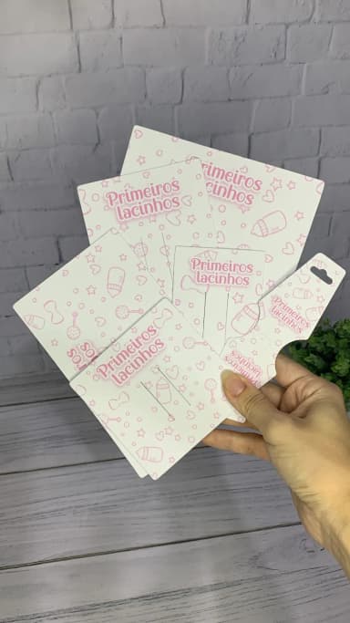 Tags/Papeletas para Laços Tema Meus Primeiros Lacinhos