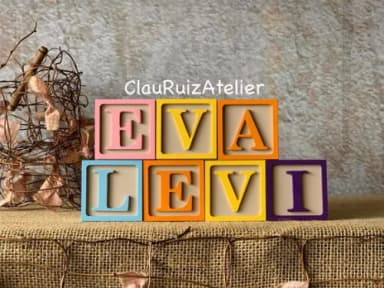 Chá Revelação - Toy Story- Cubos 6x6cm