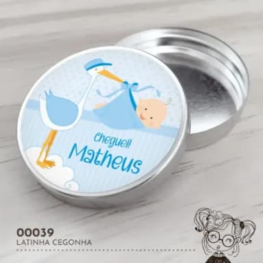 Latinha Adesivada - 00039