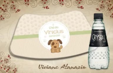 Rótulo Crystal Vip Cachorrinho - 00399